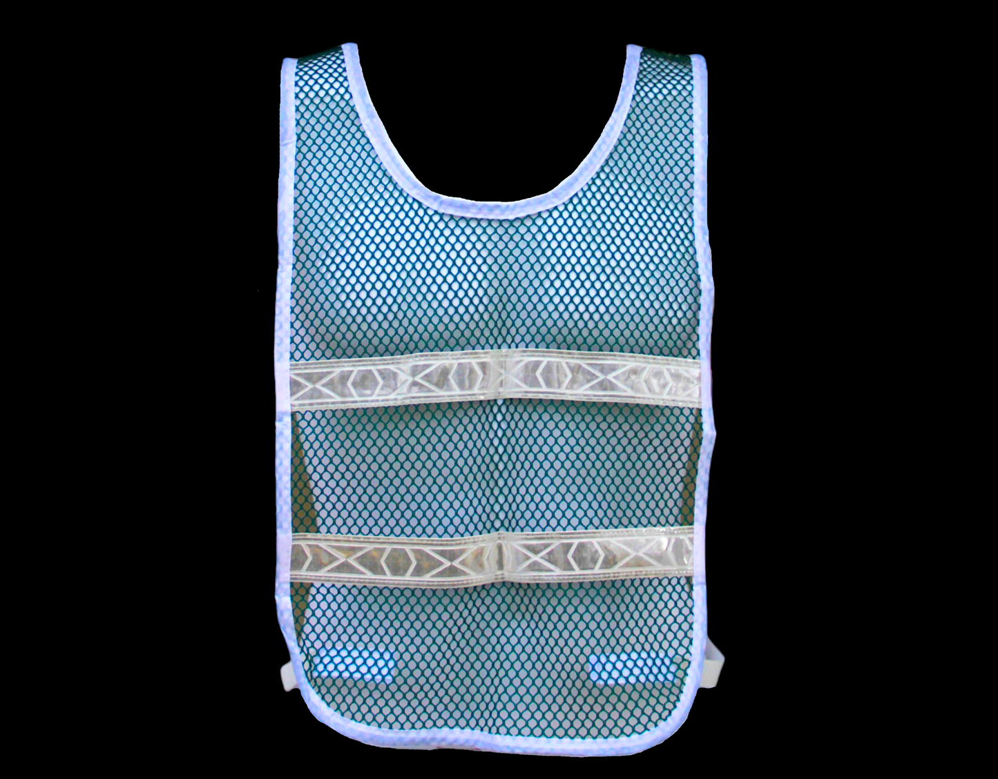 Reflective Standard Safety Vest Green/White