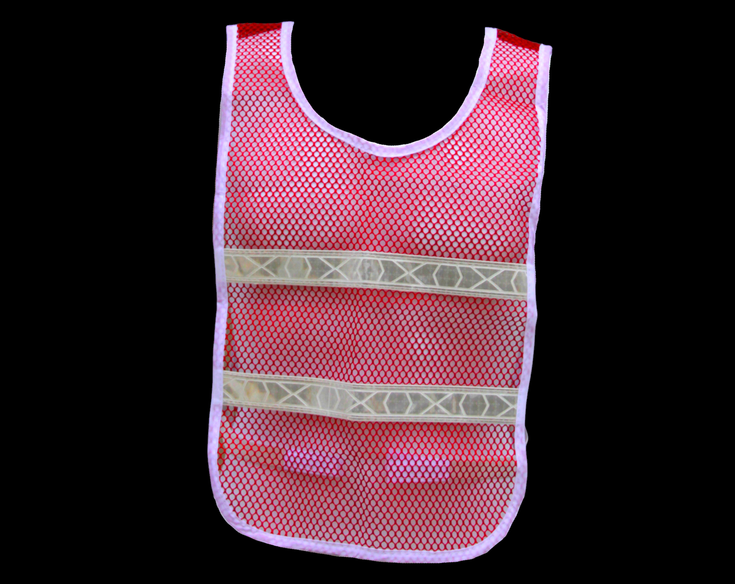 Reflective Standard Safety Vest Red/White