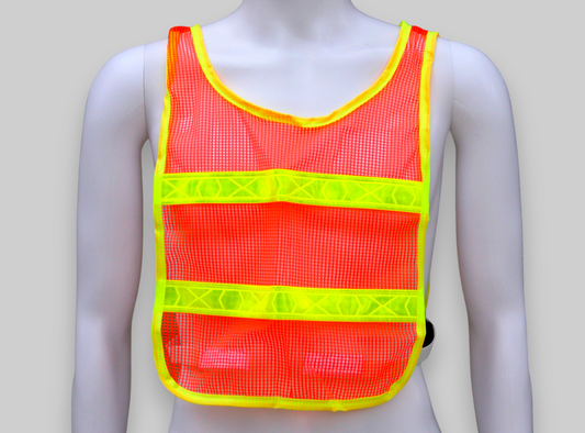 Reflective Standard Safety Vest Orange/Lime