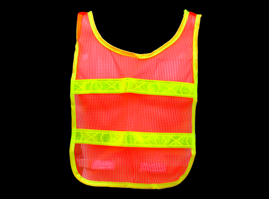 Reflective Standard Safety Vest Orange/Lime