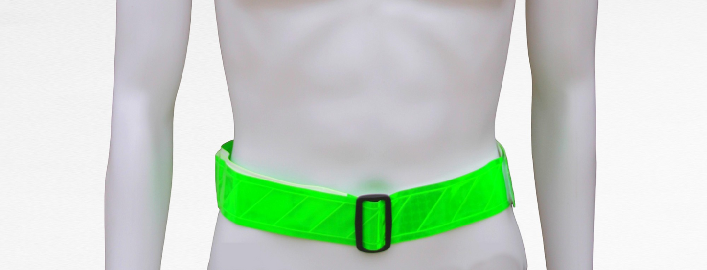 Economy Reflective Belt Green