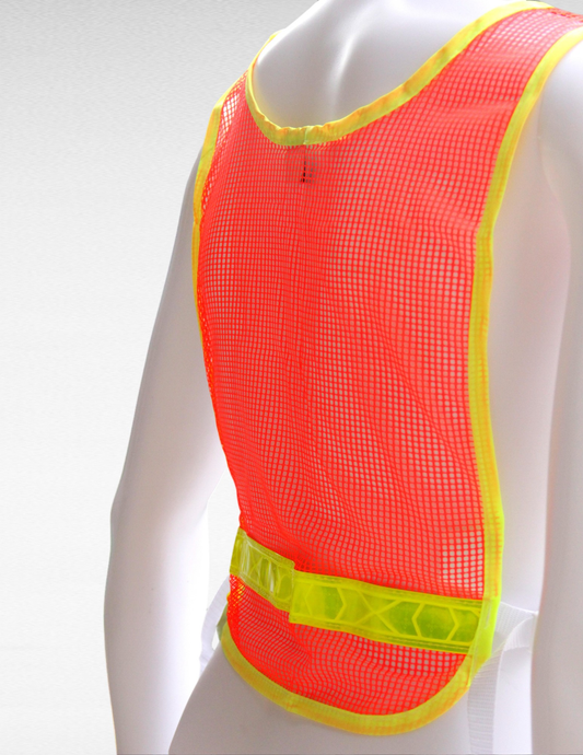 Reflective Cross Training Vest Orange/Lime