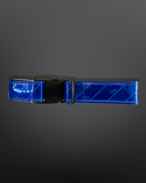 Reflective Web Belt Blue (49098)