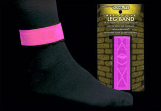 Reflective Leg Band Pair Pink LB2 (4216A)