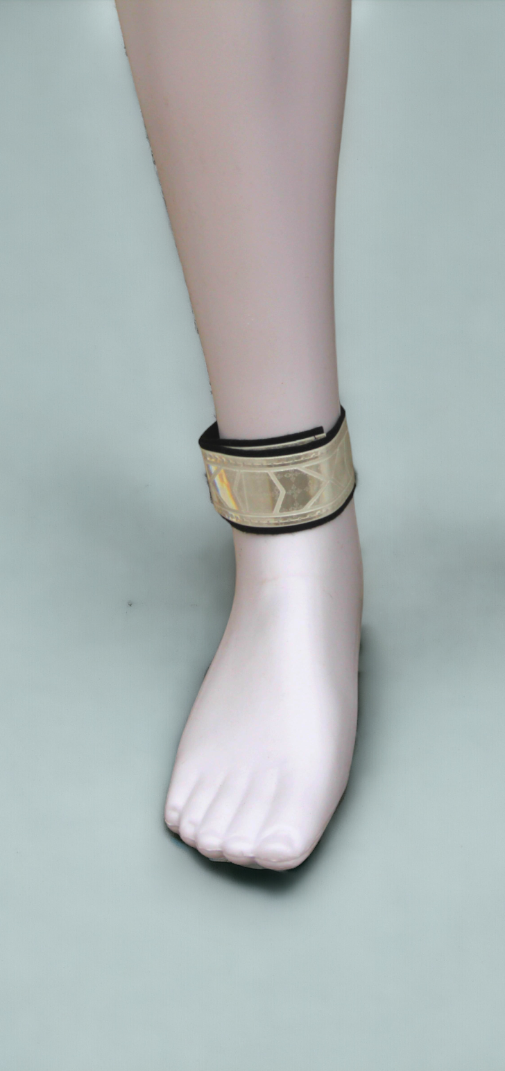 Reflective Leg Band White