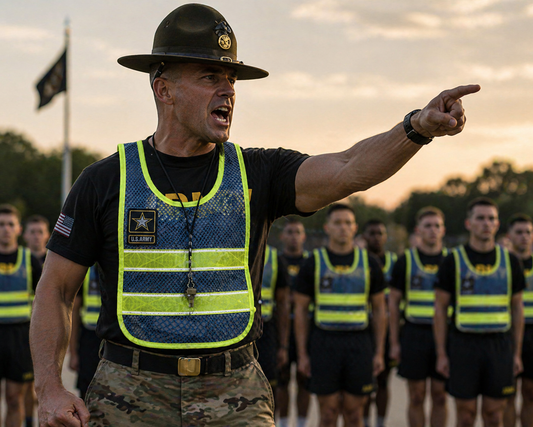 Reflective Drill Sergeant Vest