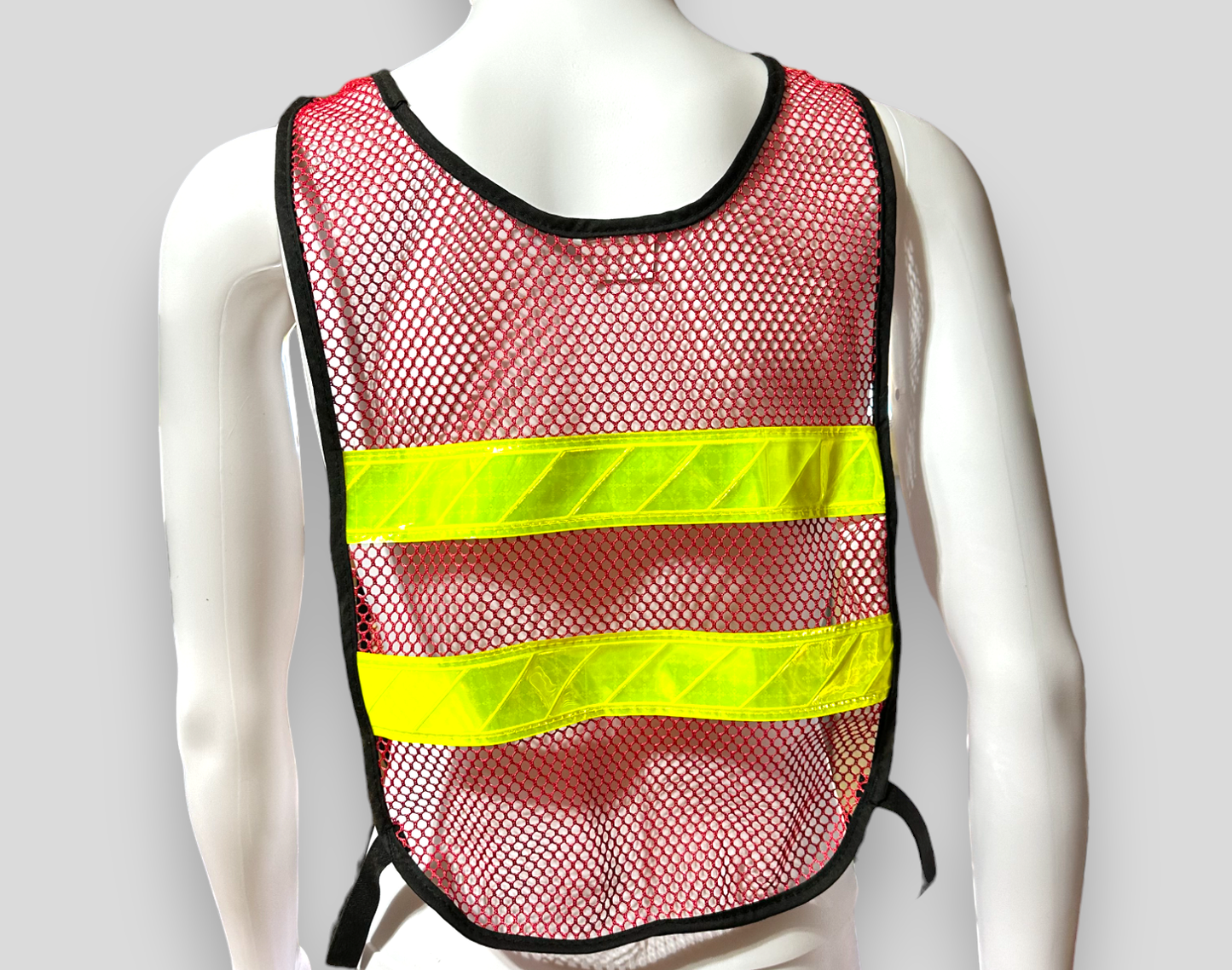 Reflective Drill Sergeant Vest Red/Lime