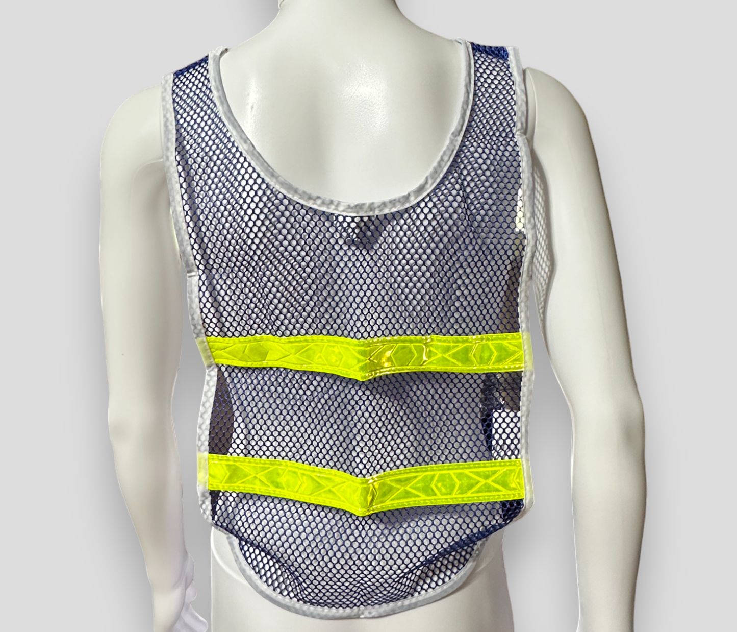 Reflective Standard Safety Vest Blue/Lime