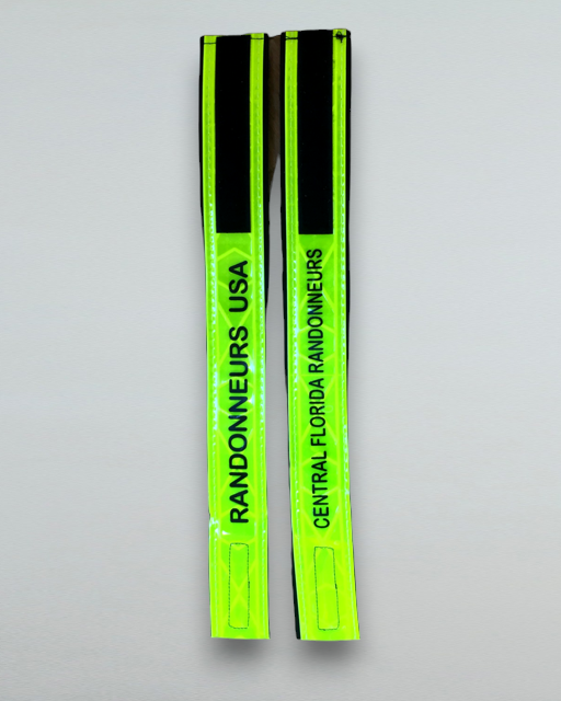 Reflective Leg Band Lime