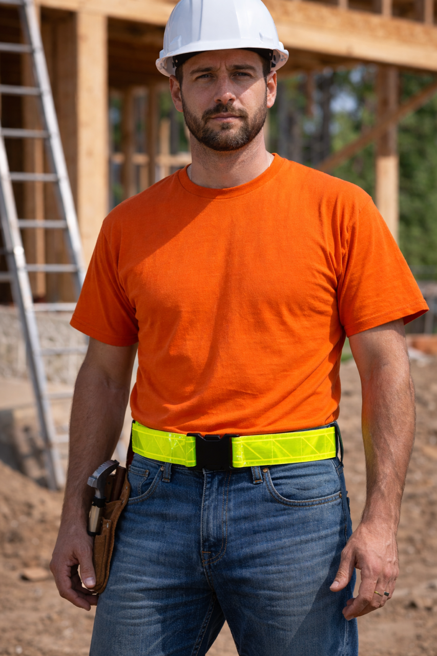 High Visibility Quick Release Reflective Safety Belt