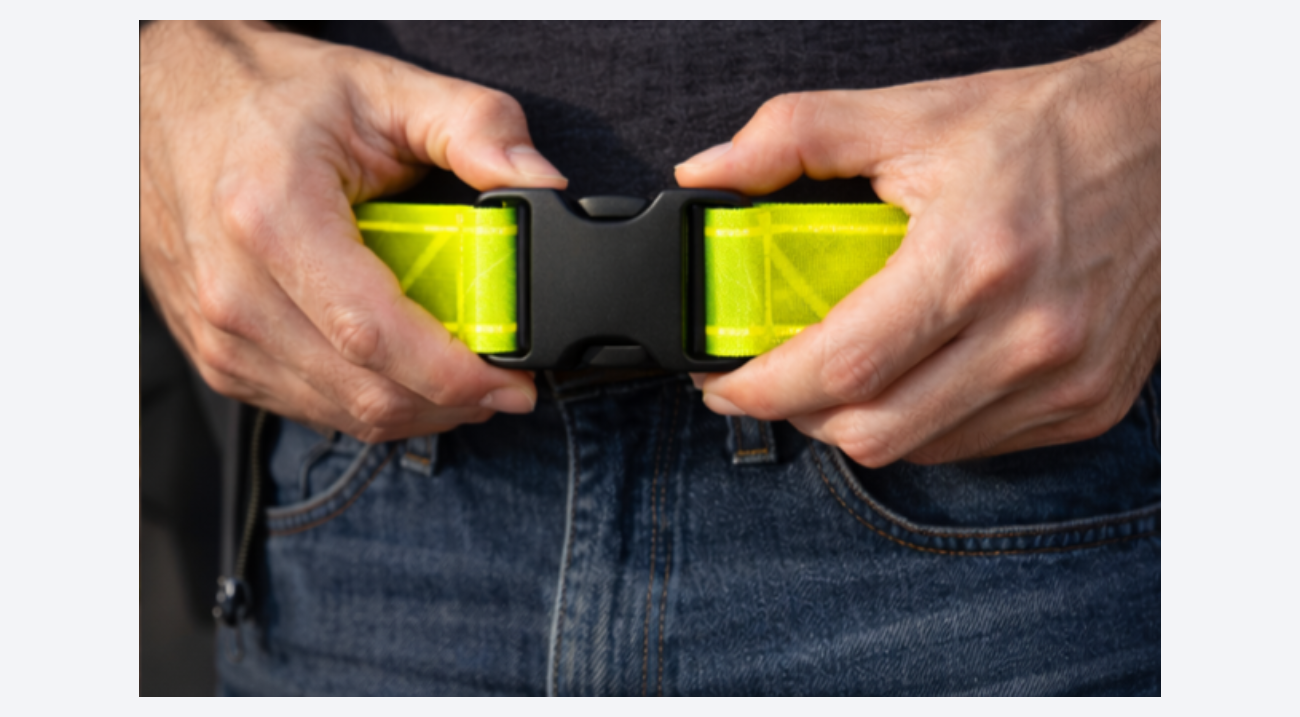 High Visibility Quick Release Reflective Safety Belt