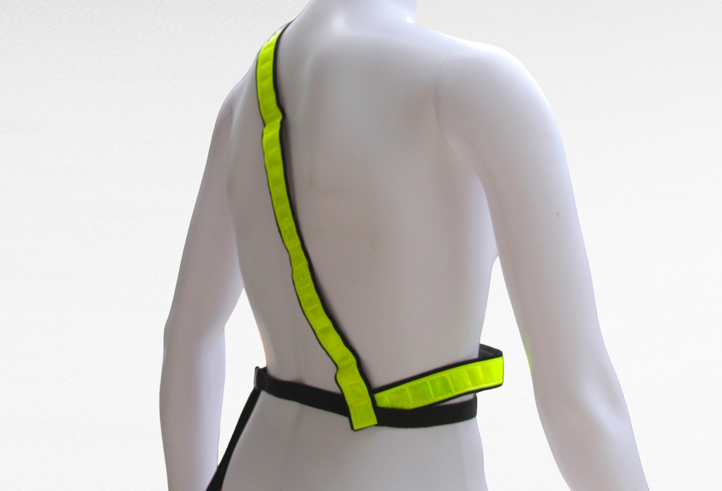 Reflective Sash Band Lime