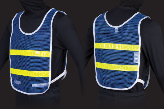 Reflective Standard Safety Vest Blue/Lime (4319)