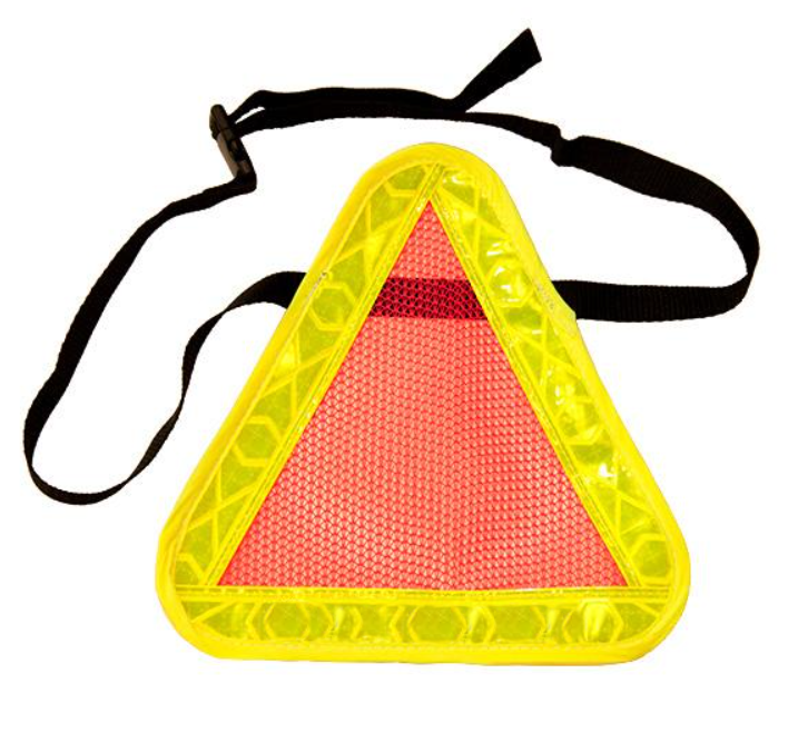 Pack of 2 Aardvark Reflective Triangle Yield Symbol 7x7