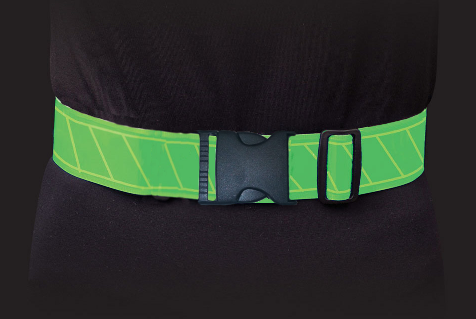 Reflective Web Belt Fluorescent Green (49099)